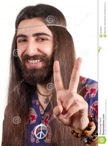 hippie-long-hair-making-peace-sign-18789953