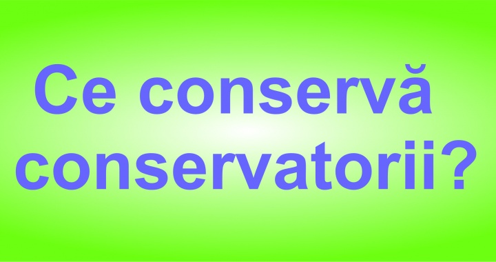 cover ce conserva conservatorii